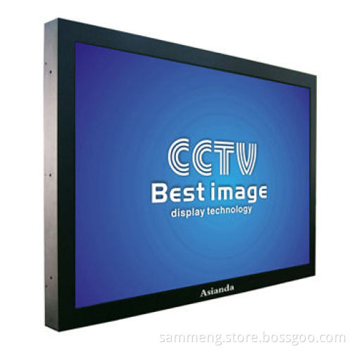 55-inch full HD BNC, VGA and HDMI input CCTV LCD monitor for video surveillance system